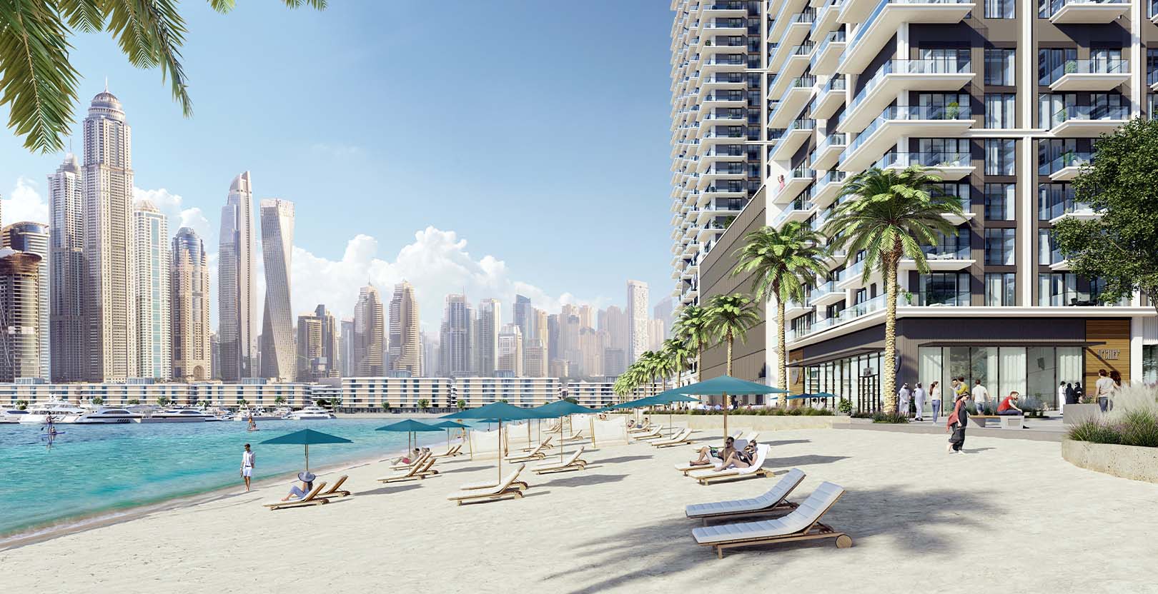 Emaar Beachfront property